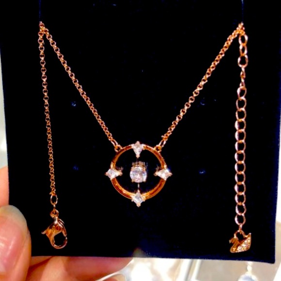 Swarovski Jewelry - New Swarovski North Rose-gold tone plated necklace